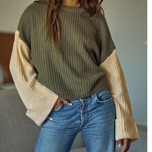 Color Block Sweater